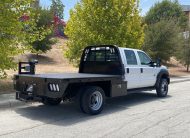 2013 FORD F-550 SUPER DUTY DUALLY FLATBED TRUCK