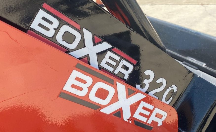 2018 MOREBARK BOXER 320 STAND BEHIND MINI SKID STEER PACKAGE