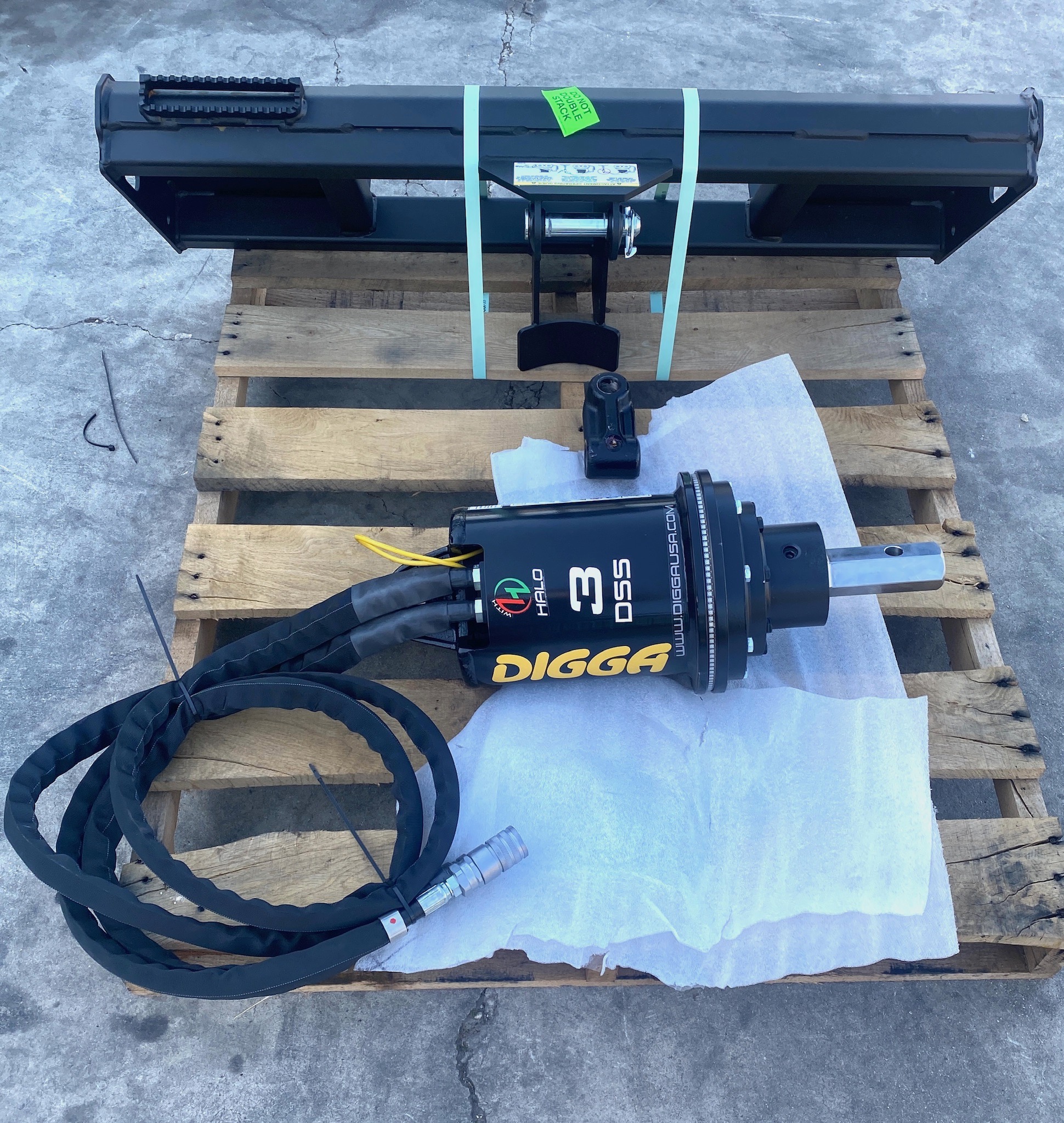 DIGGA 3DSS HALO Auger Drive Skid Steer mount KIT