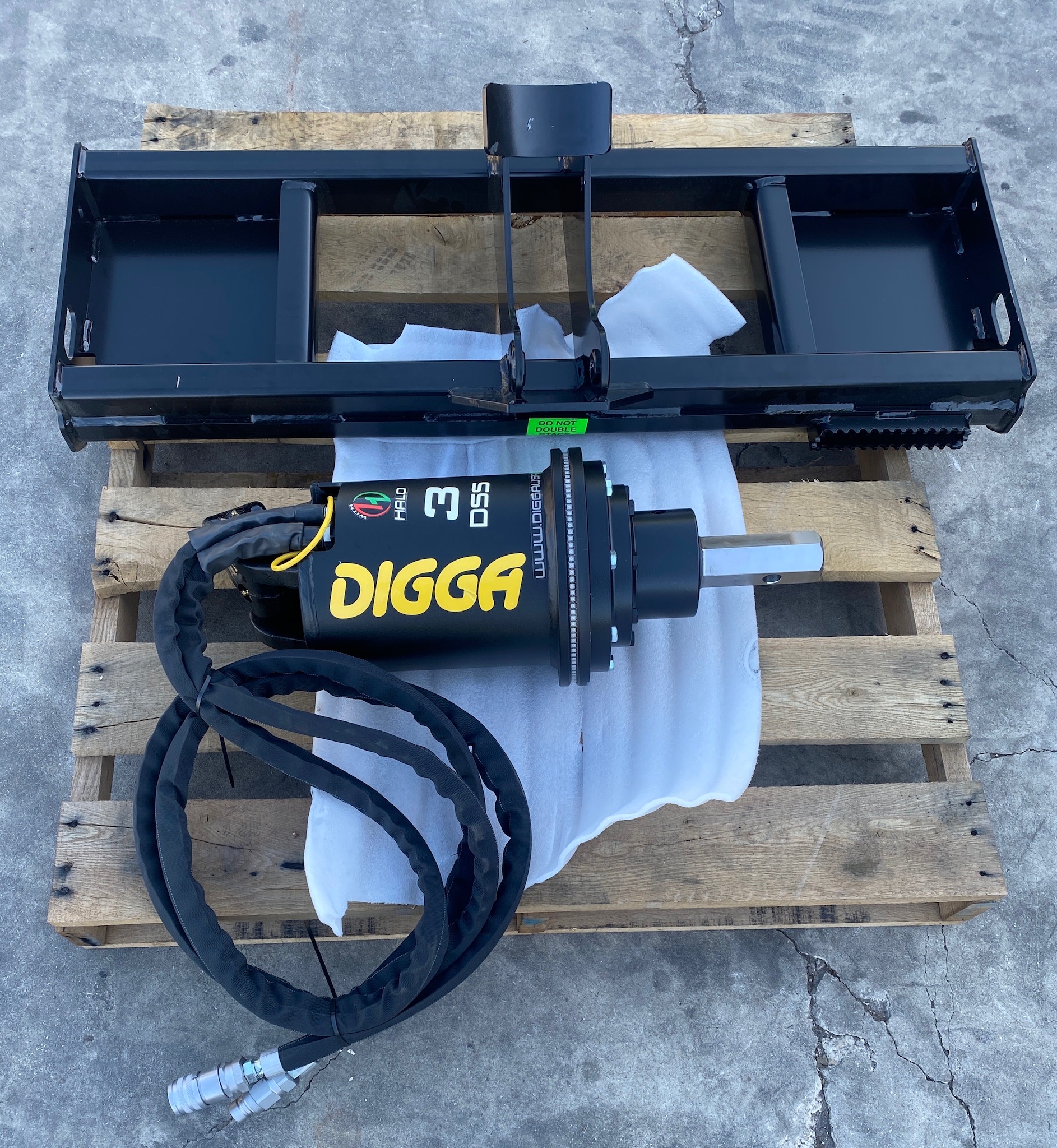 DIGGA 3DSS HALO Auger Drive Skid Steer mount KIT
