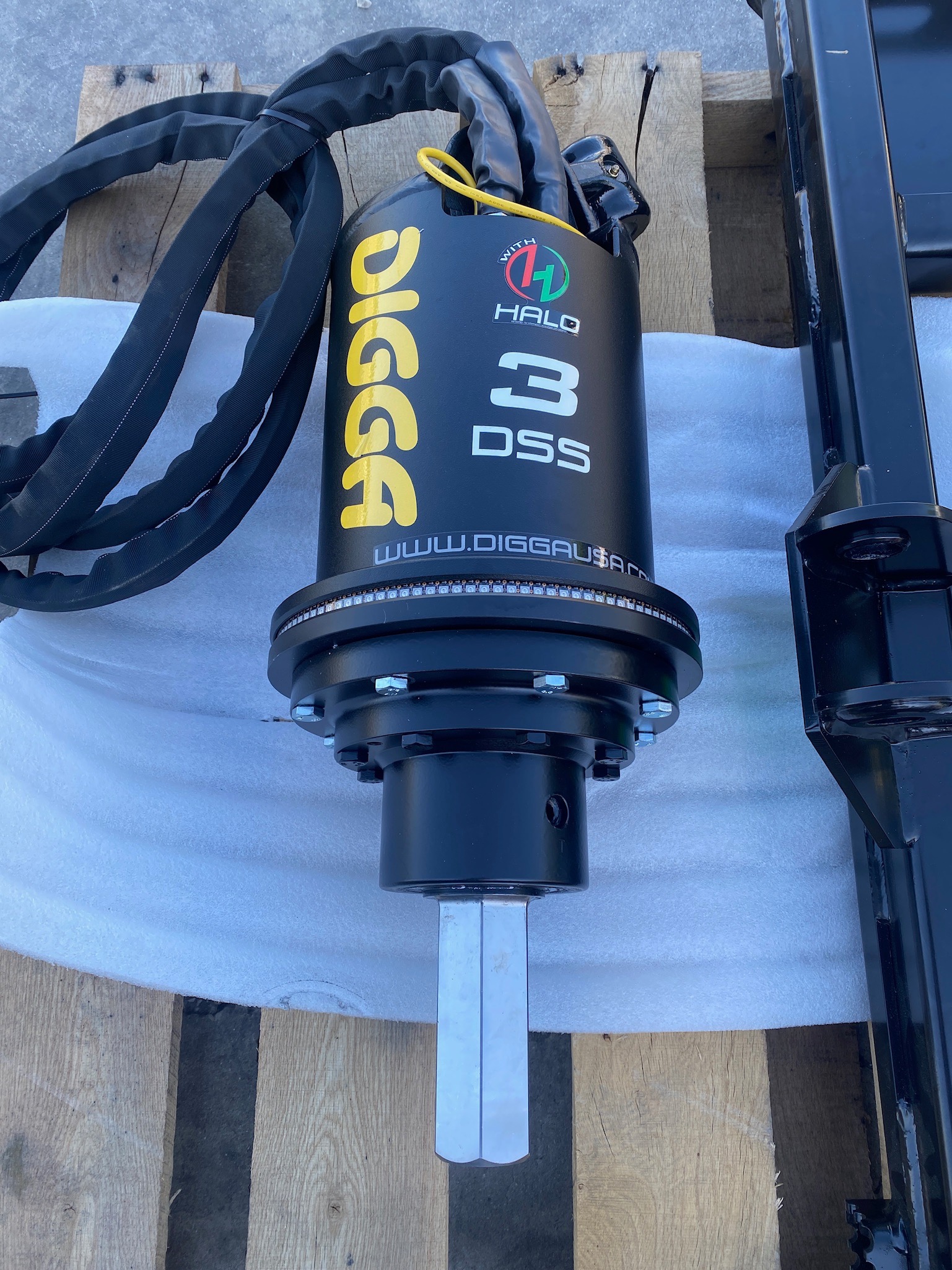 DIGGA 3DSS HALO Auger Drive Skid Steer mount KIT