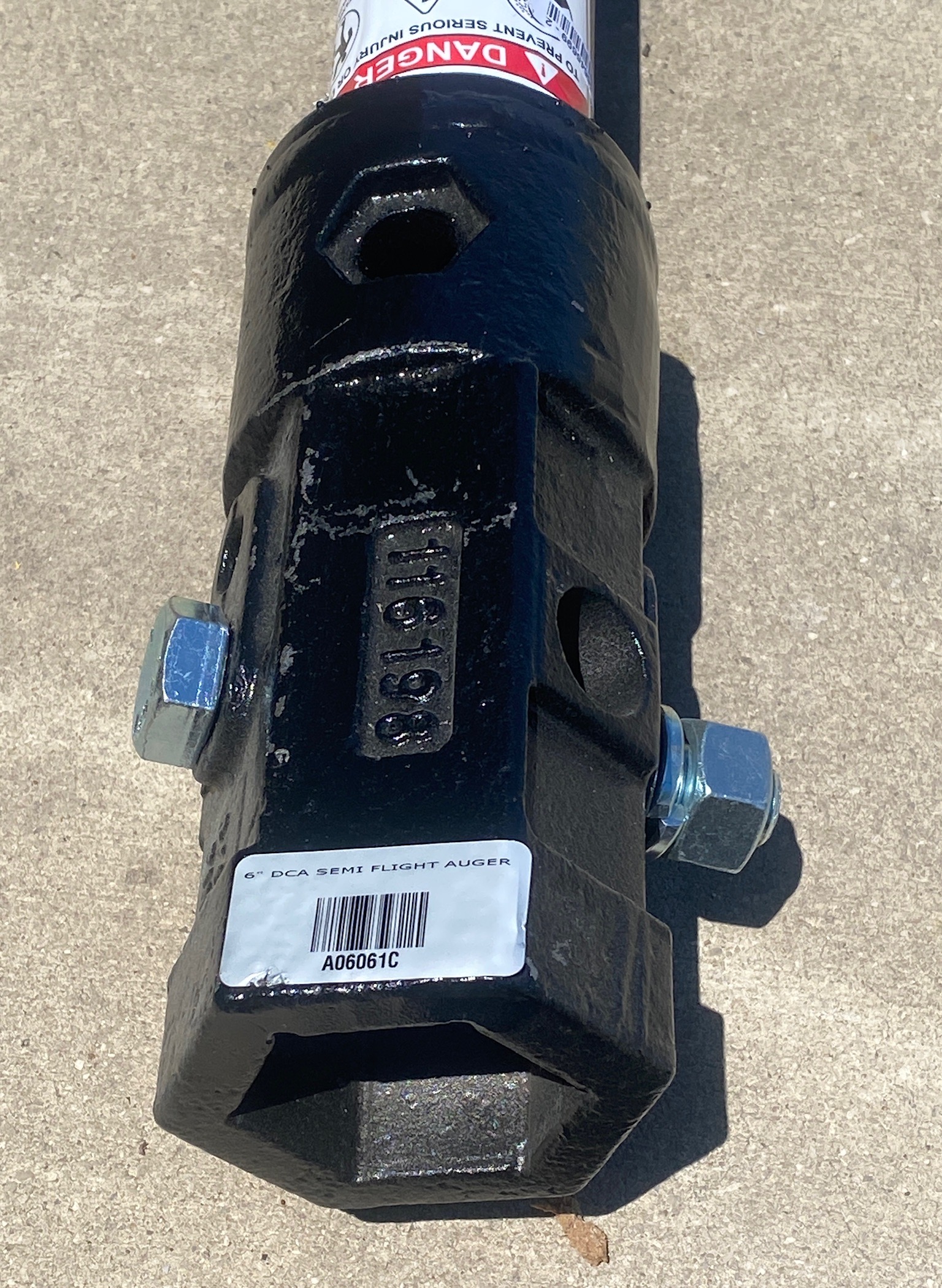 Belltec 6″ DCA Semi Flight Dirt Auger