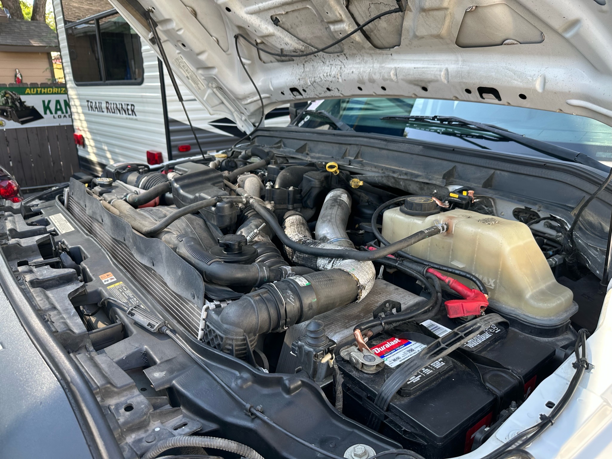 2016 FORD F-550 SUPER CAB 4-DOOR  ___  NEW LANDSCAPE DUMP BED ! __ 1-OWNER TRUCK !