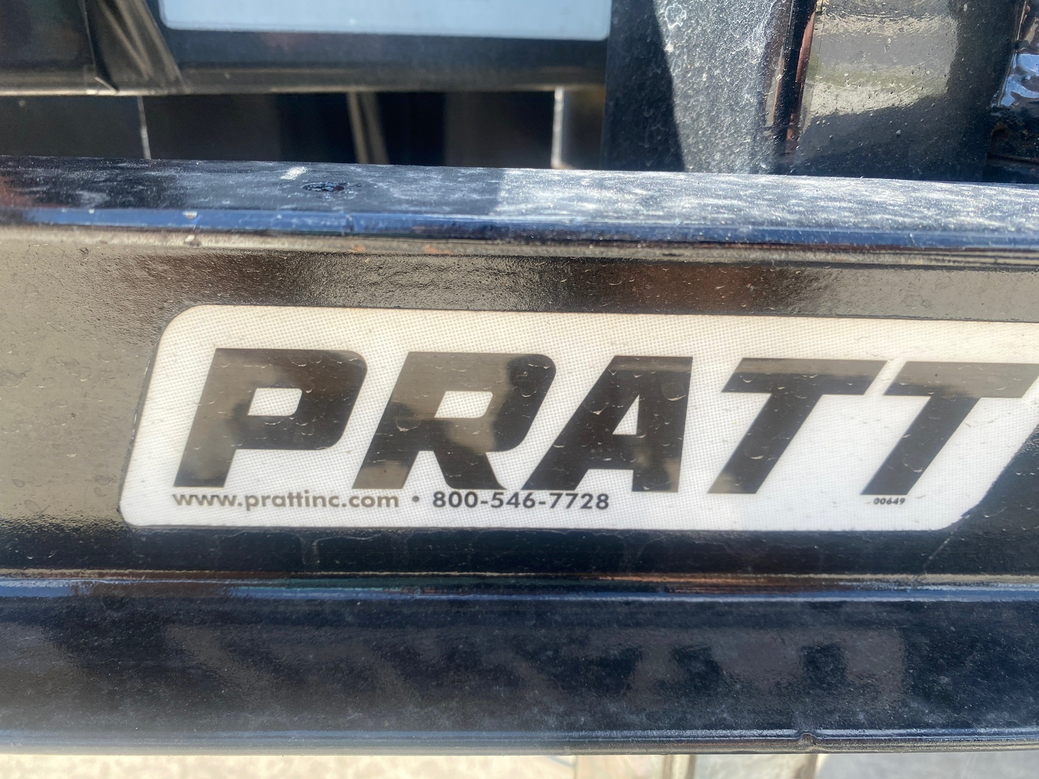 PRATT TANDEM AXLE  EQUIPMENT TRAILER