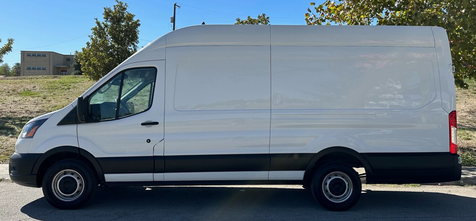 2021 FORD TRANSIT 250 CARGO HIGH ROOF EXTENDED WB ___ 1-OWNER !